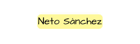 Neto Sánchez